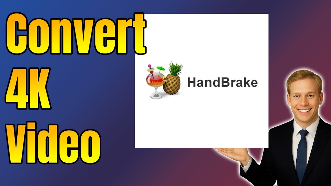 How To Convert a 4K Video in Handbrake 2026 FAST GUIDE