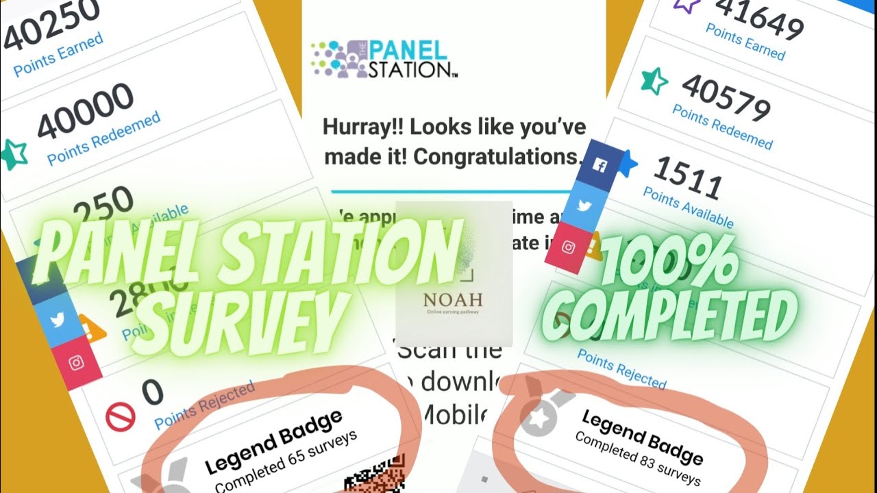 Complete Panel Station Survey Successfully| Panel Station Survey| Complete Survey Easily| Earn Money