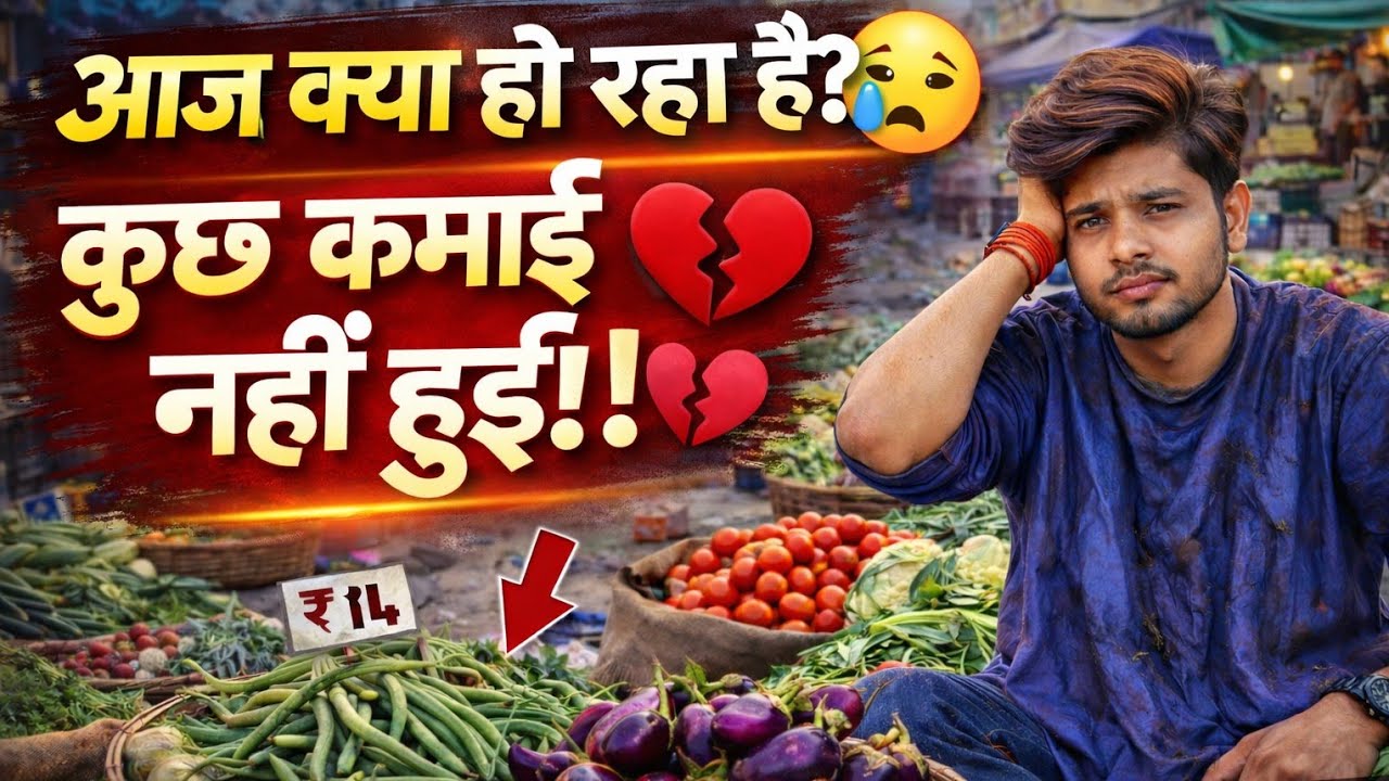 आज का पता नहीं क्या हो रहा है। कुछ कमाई नहीं हो रही है।#viralvideo #neerajfamilyblog 