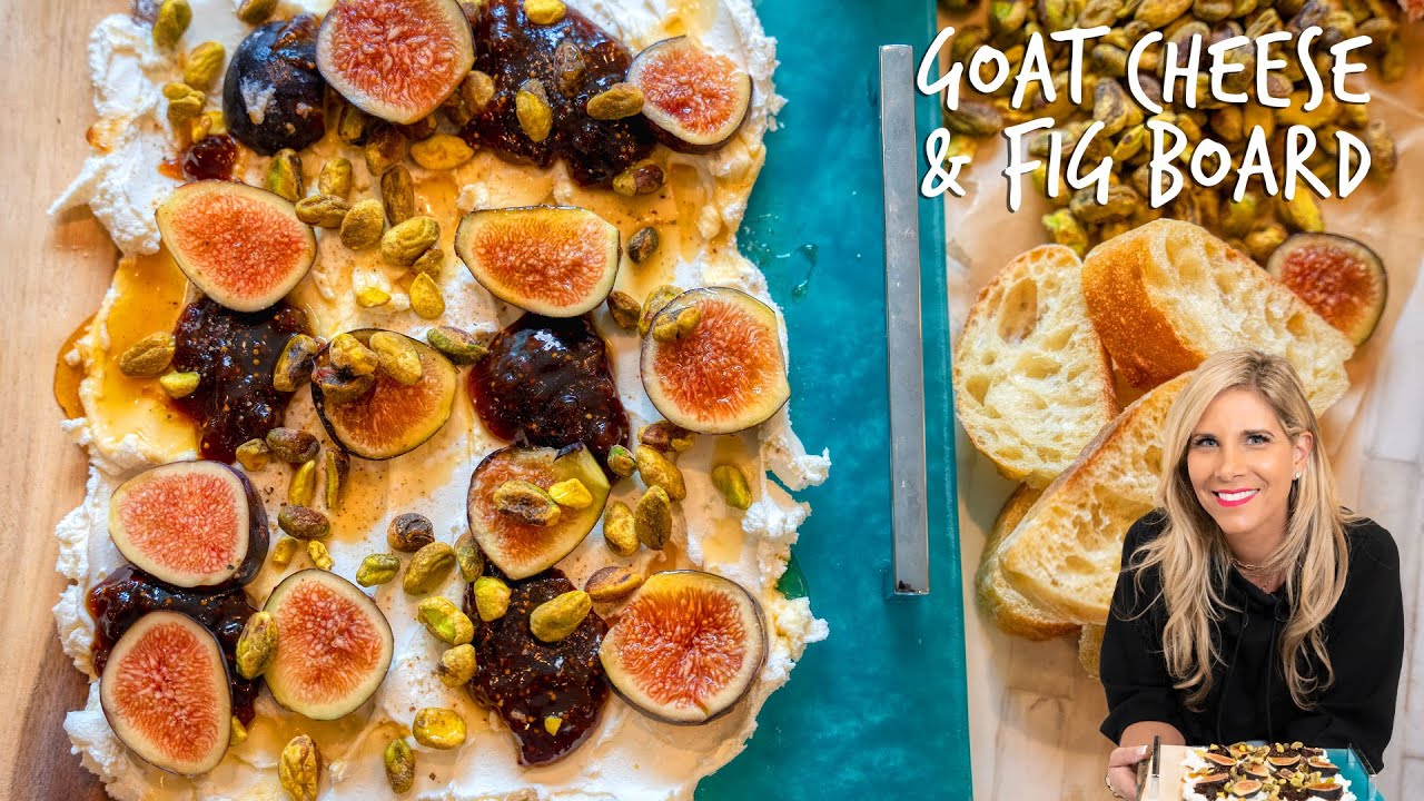 How to Make the Viral Goat Cheese & Fig Board