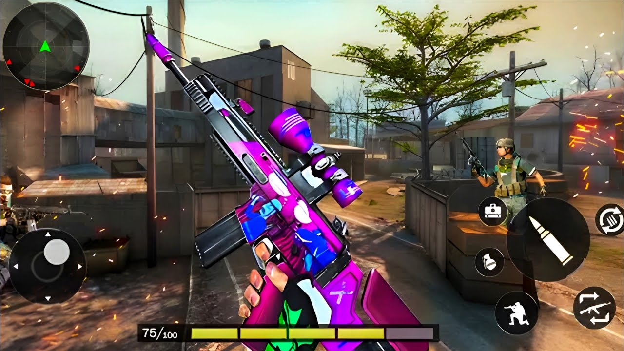 Squad Game Commando Gun shooting Games _ Android Gameplay #3