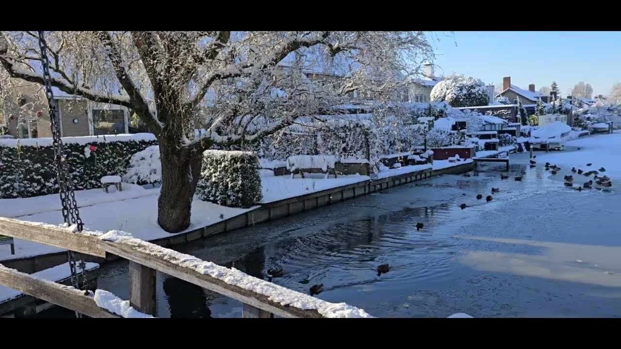 Wandelingen in de sneeuw, Reeuwijk 