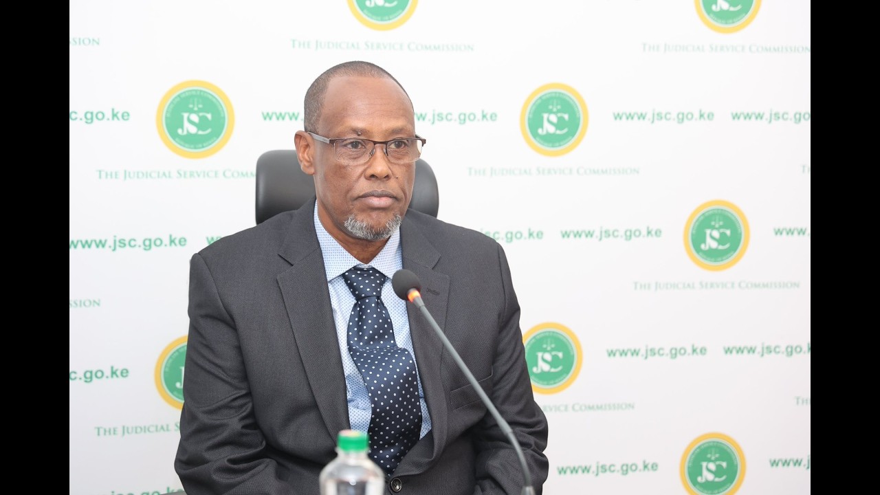 Abdi Mohamud Hassan interview for the position of Judge of The High Court
