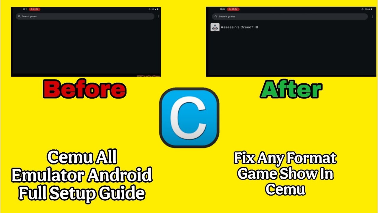 Cemu Beginners Guide On Android | Fix No Showing Game + Virtual Controller Edit Position