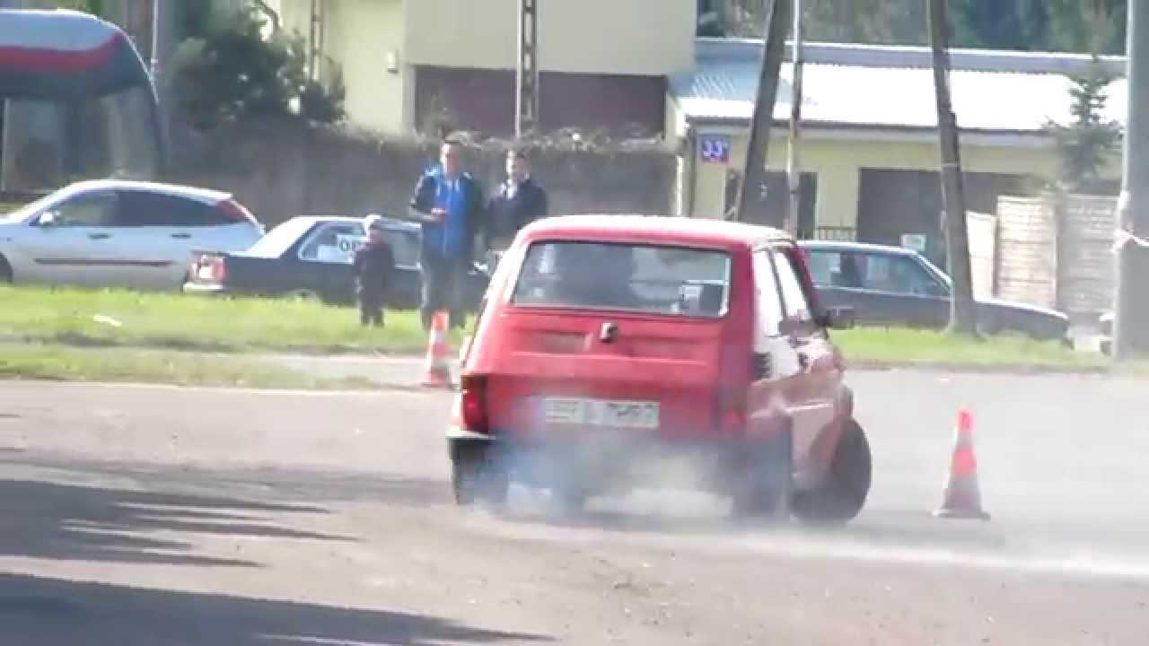 Fiat 126p swap 1.2 75KM drift III KZK Motorsportklub tramwajowa Łódź