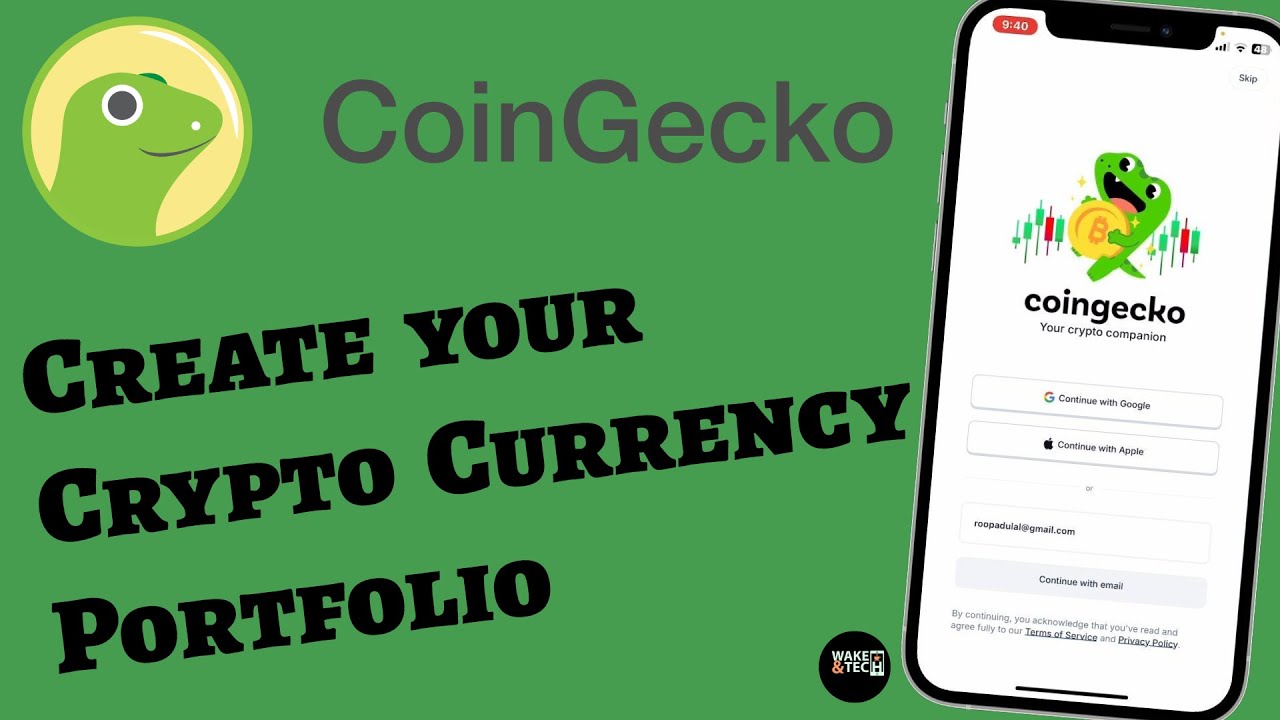 Create Your First Crypto Portfolio on CoinGecko (iOS) &ndash; Full Guide 2025