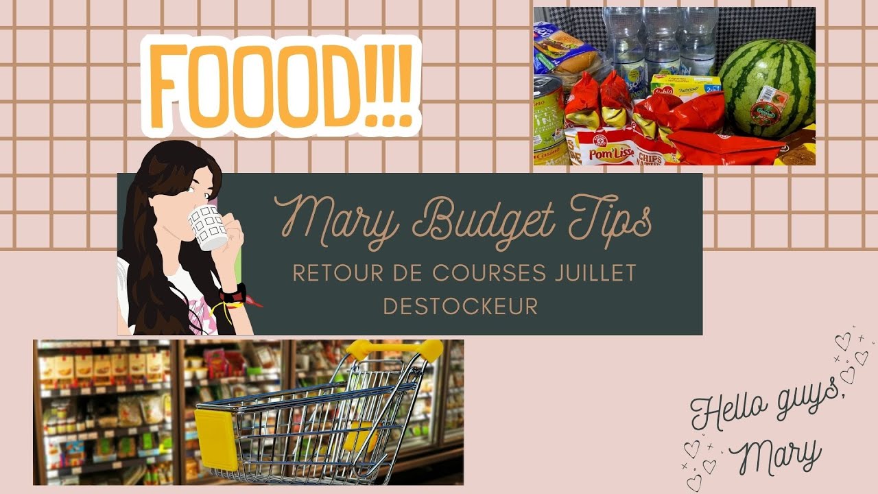 RETOUR DE COURSES - LECLERC ? LIDL ? NON ENCORE MOINS CHER !!