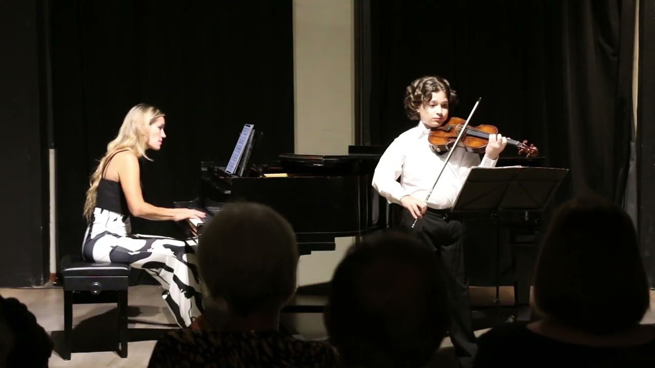 Sonatina Op. 100 (A. Dvorak). I. Allegro Risoluto. Marcos Carreras-Tamara Benítez