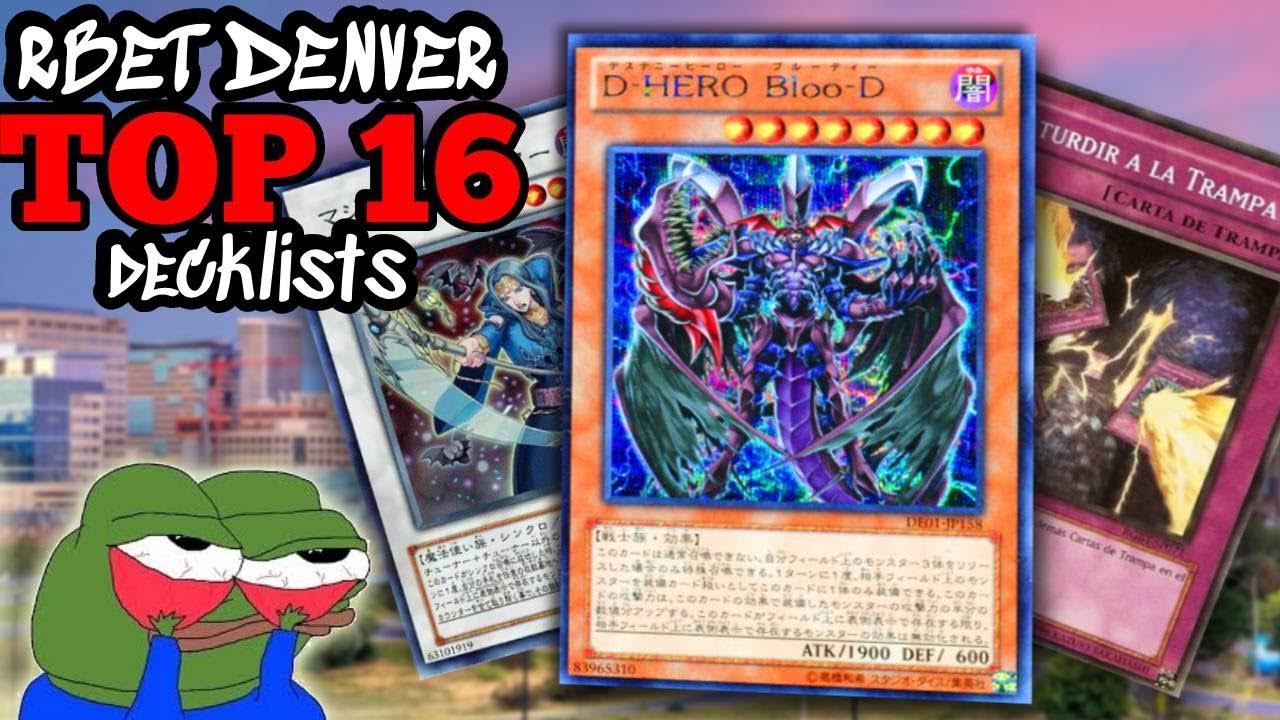 RBET Denver Top 16 Decklists for Day 1 AND Day 2