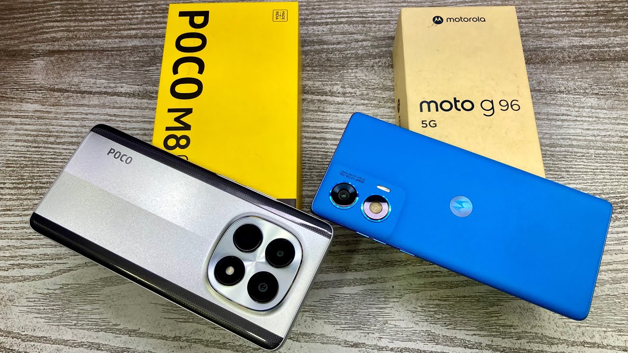 Poco M8 5g vs Moto G96 5g -Best Konsa ? | Gaming Processor 🎮| Best Camera 📸 