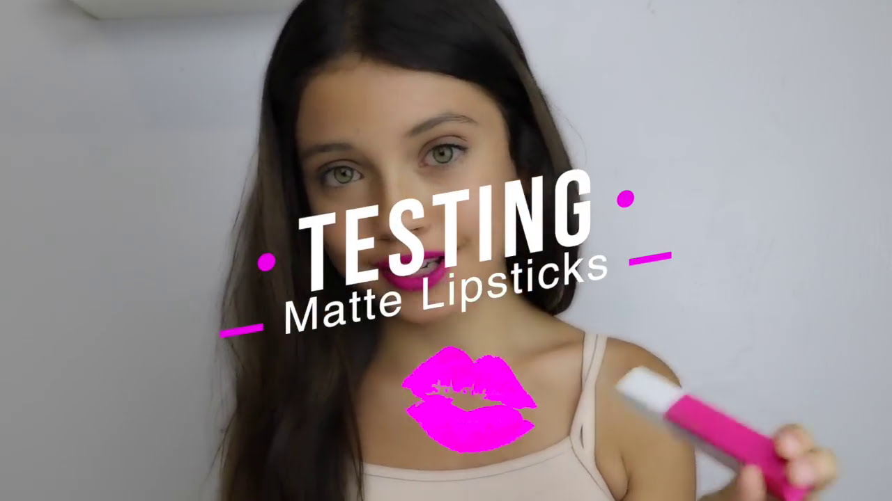 💋 Testing Maybelline Super Stay MATTE ink lipstick 💄