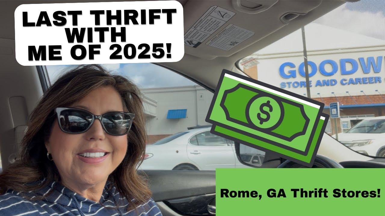 Last Thrift Trip of 2025 | Thrift With Me & Final Finds of the Year 💰
