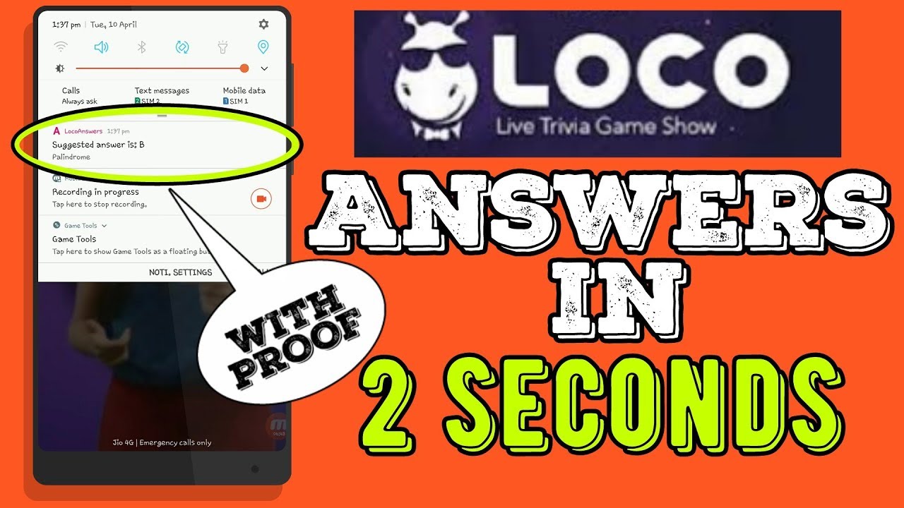 LOCO Answers in 2 seconds | Win LOCO Every Time | With Proof | 100% Real Live Example
