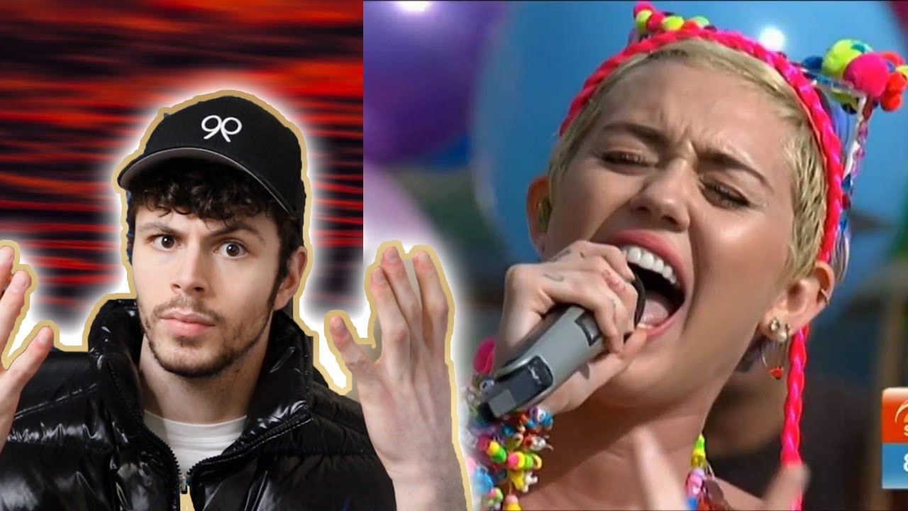 Miley Cyrus REACTION - I'll Take Care Of You (LIVE)