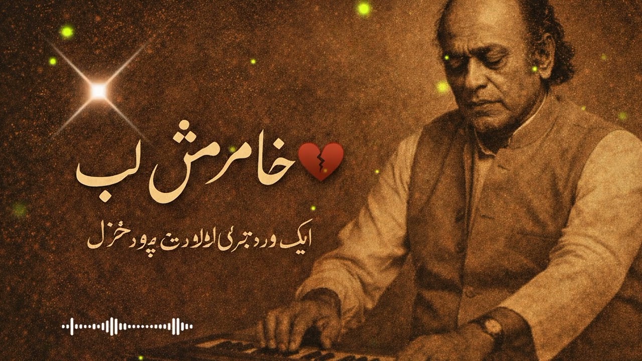Khamosh Lab Hain 💔 | A Ghazal So Painful It Silences the Soul
