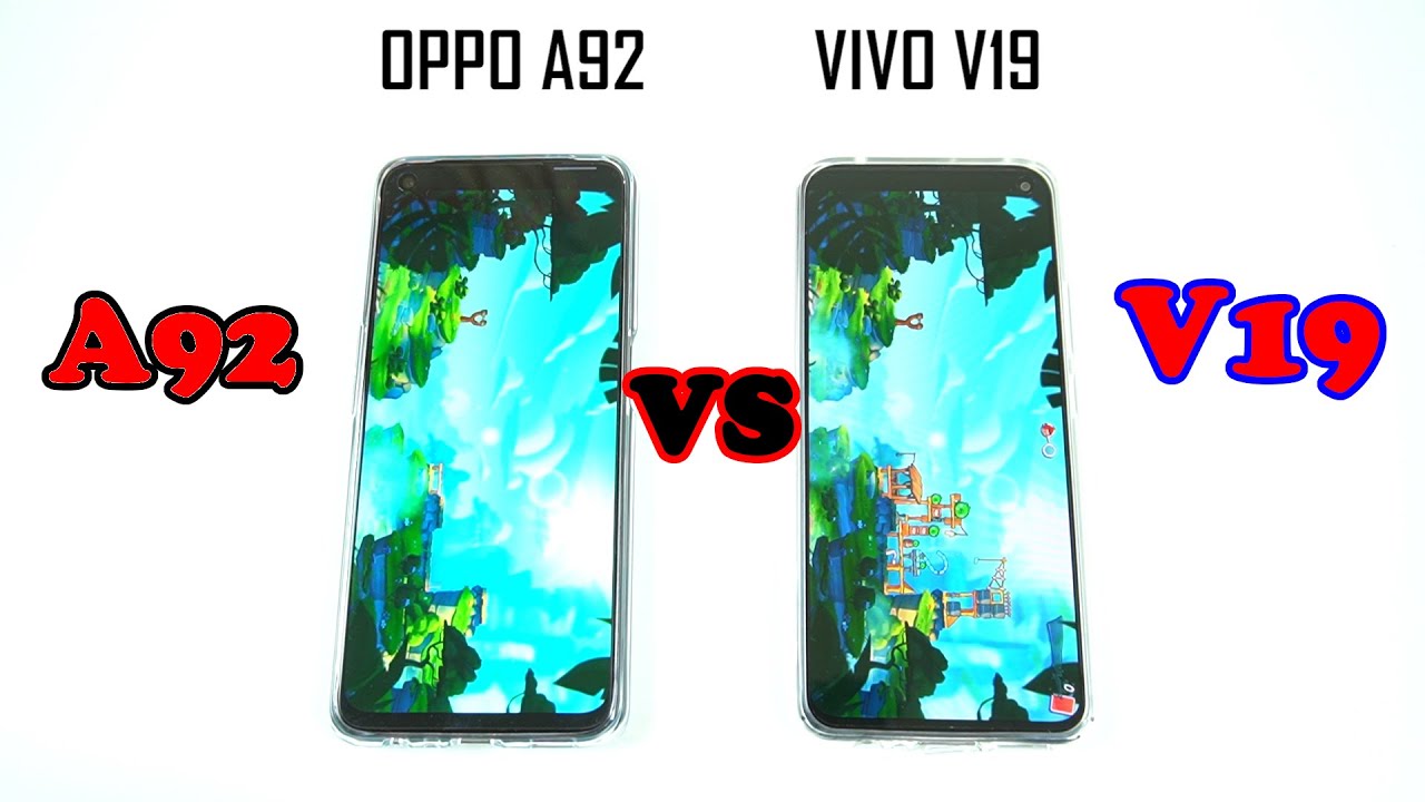 OPPO A92 VS VIVO V19 | SPEEDTEST , CAMERA TEST DAN SKOR BENCHMARK !!
