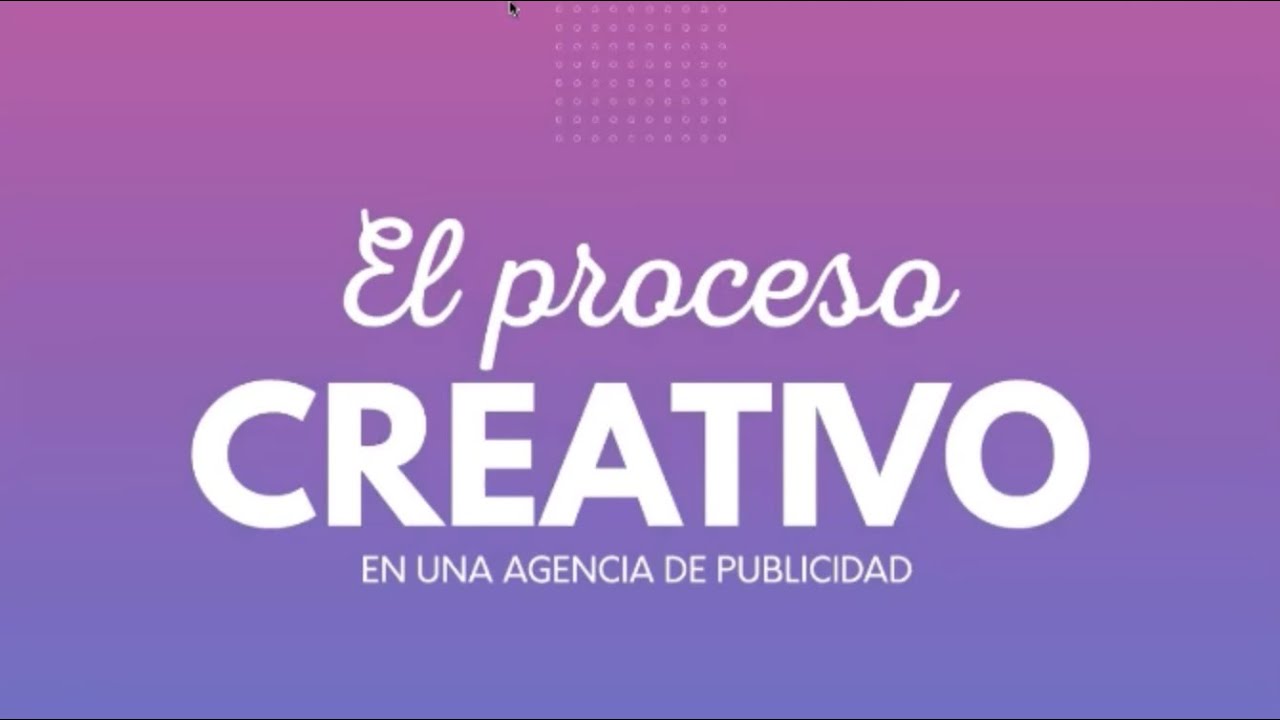 Masterclass: El proceso creativo en una agencia de publicidad