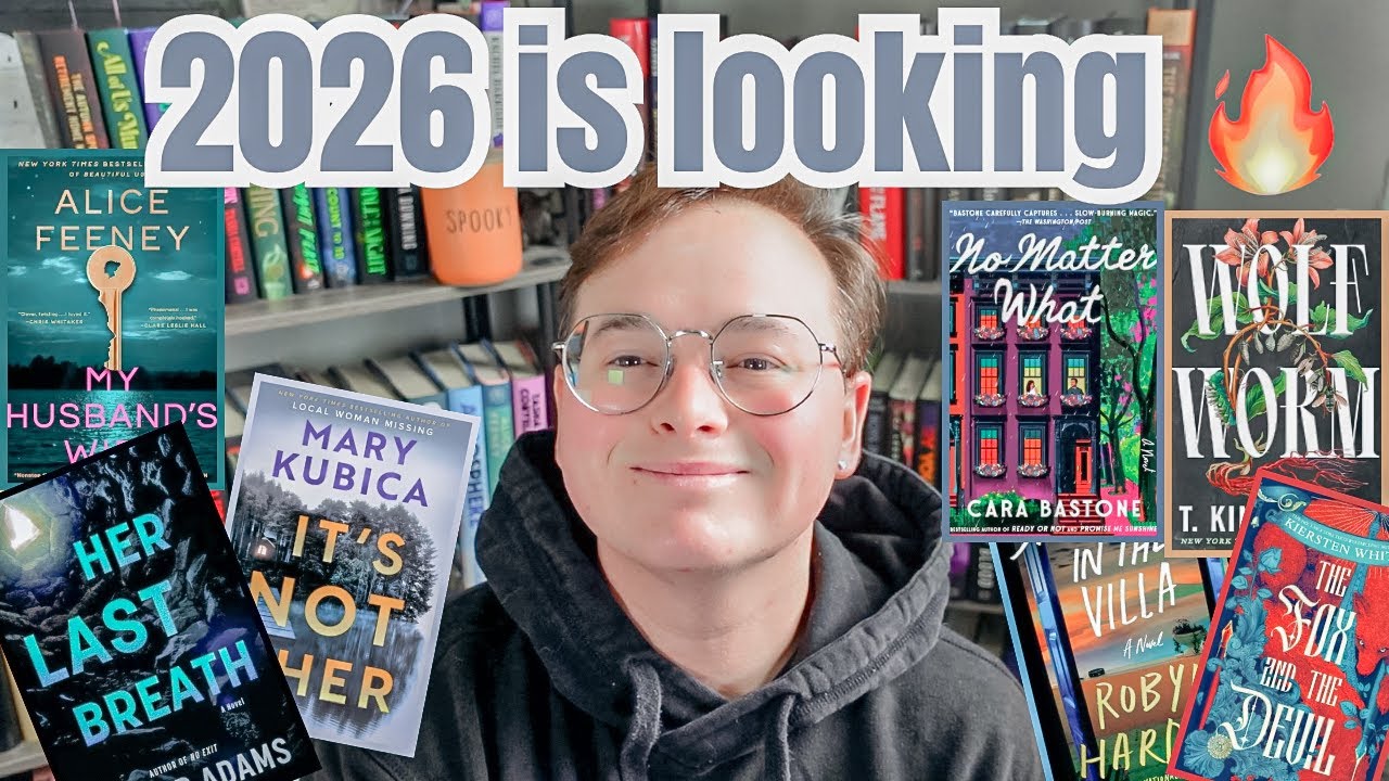 Жду выхода книг в 2026 году (все книги, которые я с нетерпением жду в январе-марте 2026 года)