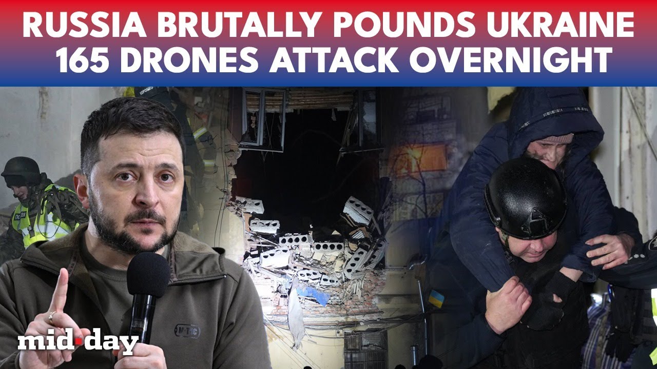 Russian Drones BOMBARD Odesa Killing Civilians, BLACKOUT In Kharkiv After Missile Attack
