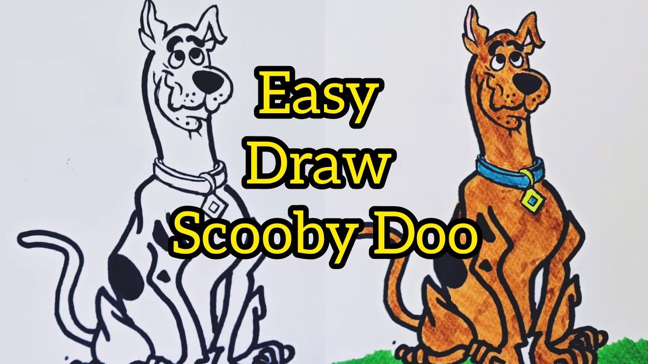 How to Draw Scooby Doo