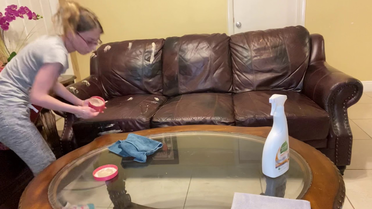 ASMR!!! Cleaning Vlog!! 🧽🧼🦠Polishing  The Living Room Furniture!!!