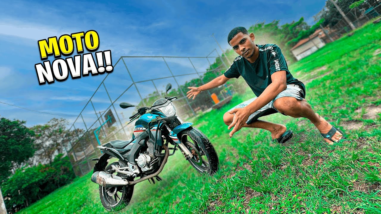 COMPREI MINHA PRIMEIRA MOTO ANTES DOS 18 ANOS!!! O Valor vai Te surpreender