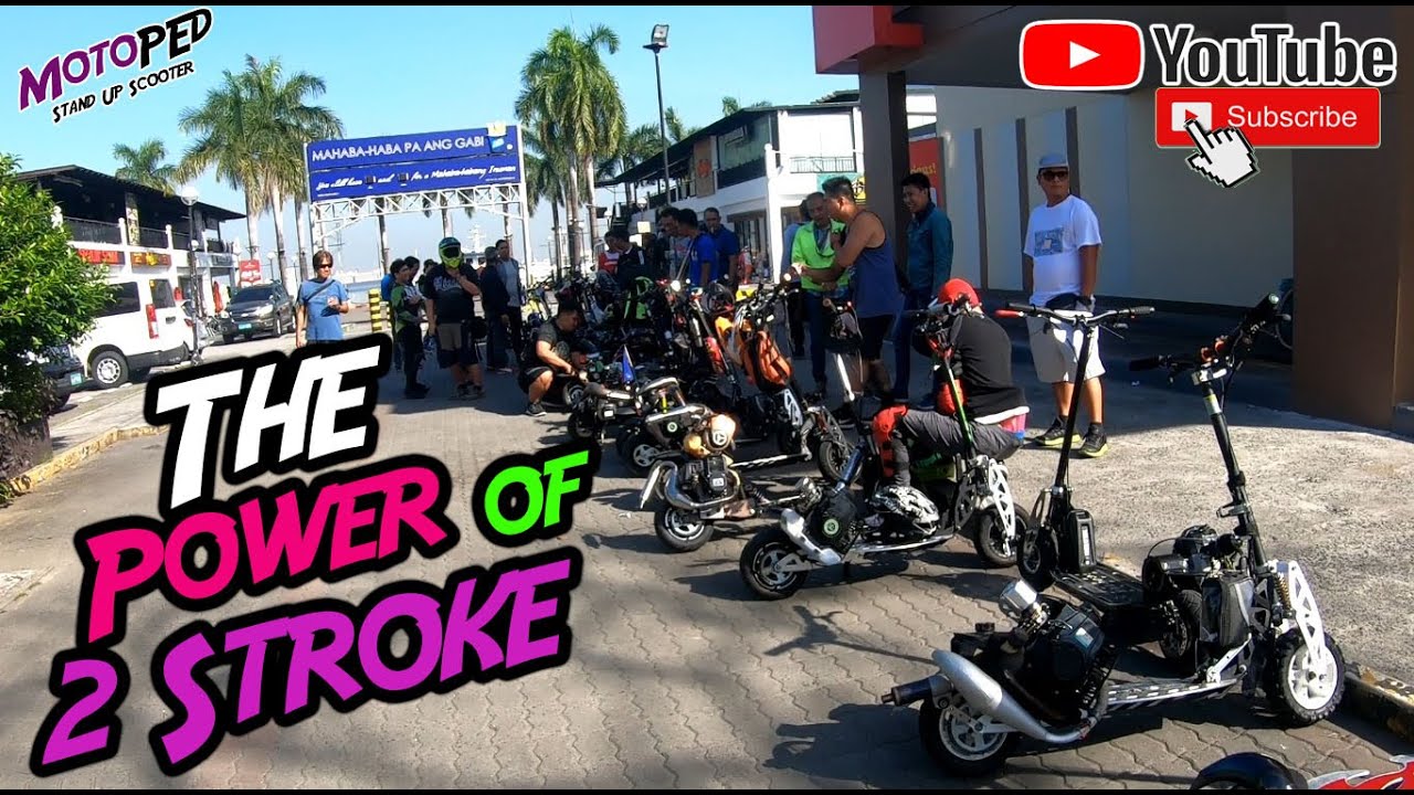 MotoPed l The Power of 2 Stroke l Goped 470 l Uber Scoot l Chinaped l Gopro 7-8 l 63cc