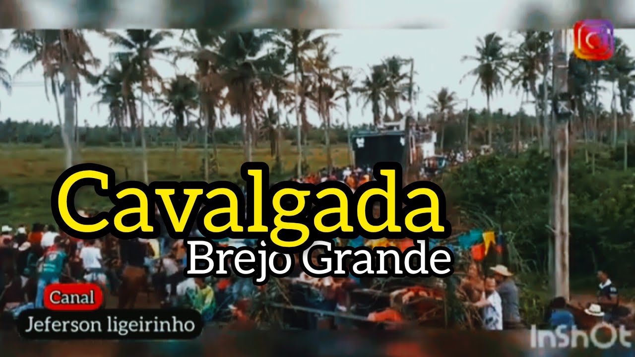 Cavalgada em Brejo Grande 2023. Em pleno São Pedro.