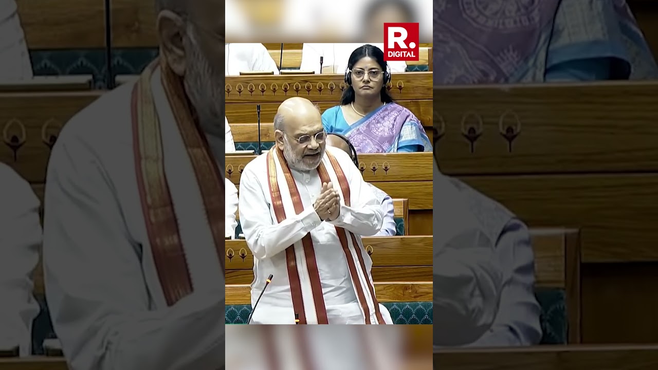 Amit Shah Gives Fiery Response to Opposition in Lok Sabha