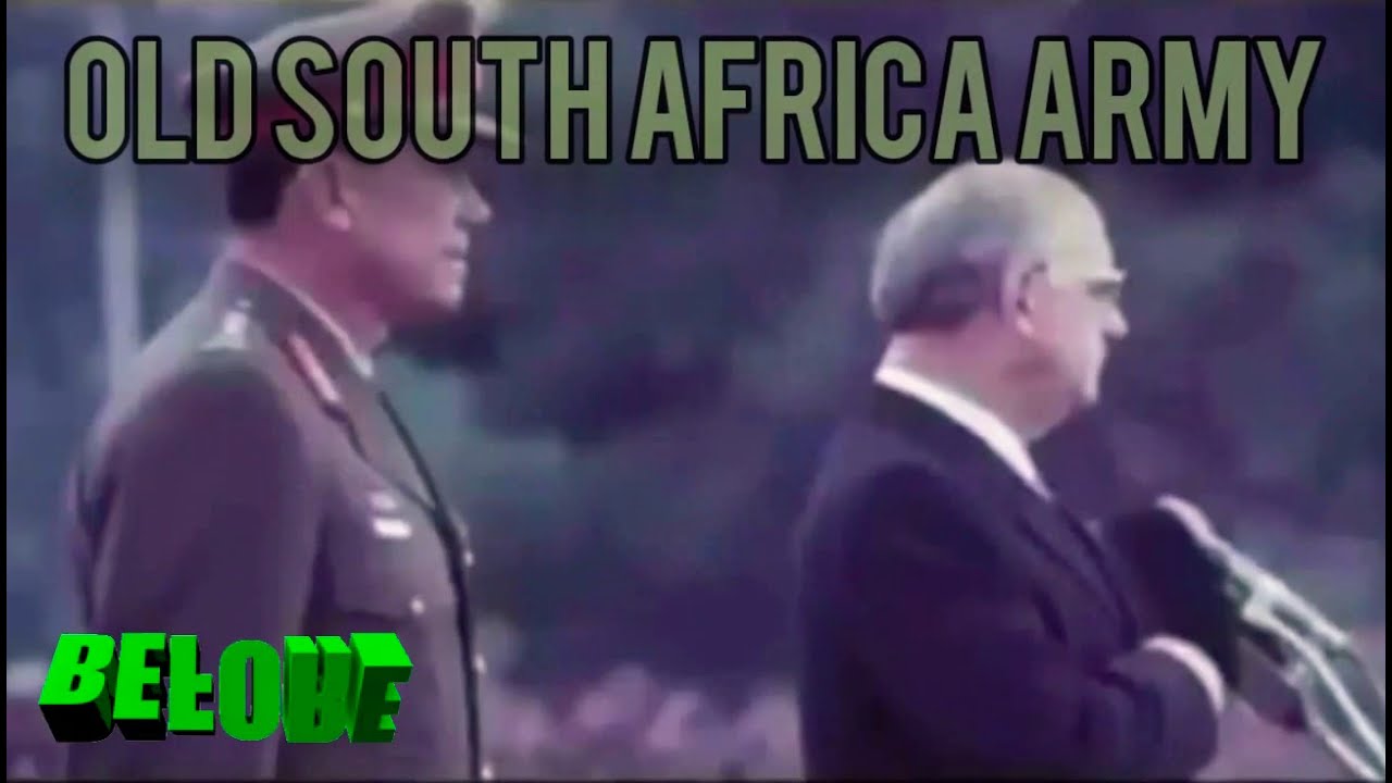 Old South Africa Army Vs New