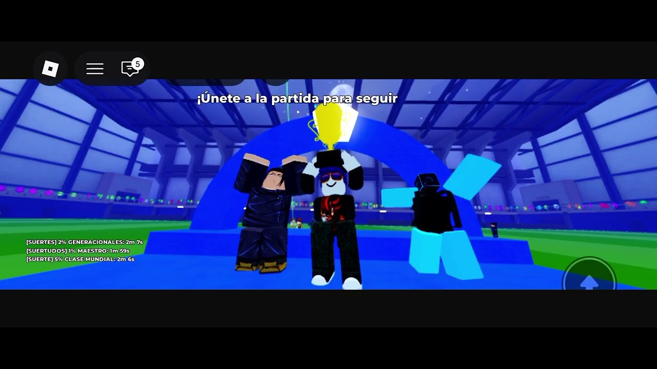 Jugando roblox