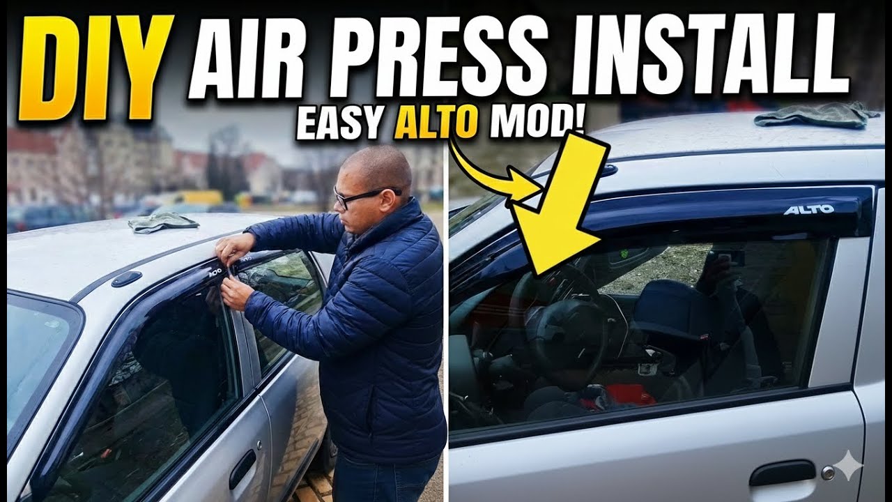 DIY Suzuki Alto Air Press Installation! (Easy Mod) 🚗💨