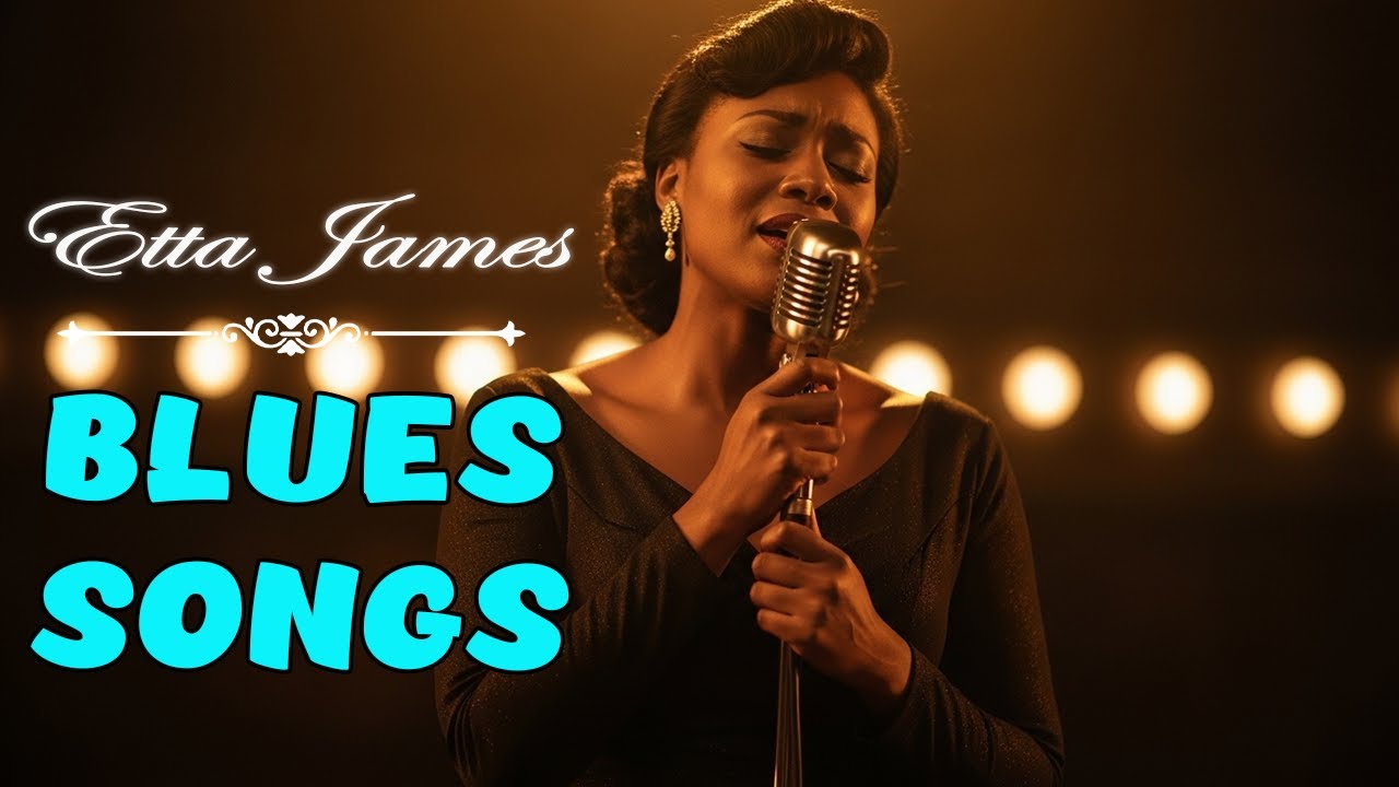 Etta James Style Blues Songs | Romantic Playlist for Relaxing｜Study｜Ballads | Coffee