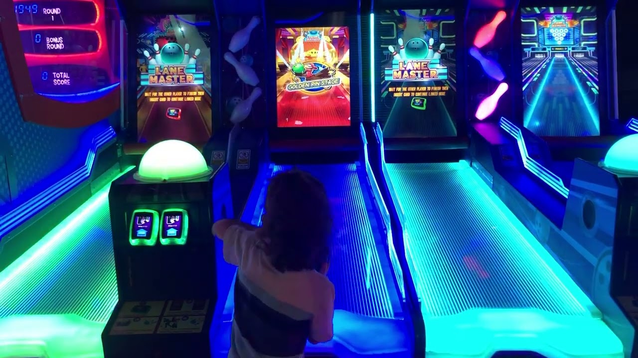 Amazing spare #bowling lane master