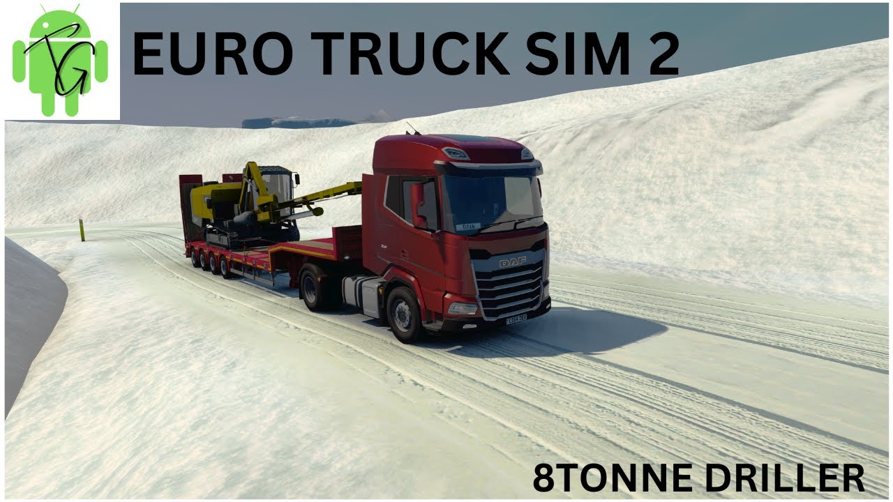 8 TONNE D-50 DRILLER PRO-MODS 2.64 4K Game Euro Truck Simulator 2 Logitech G920 Gameplay