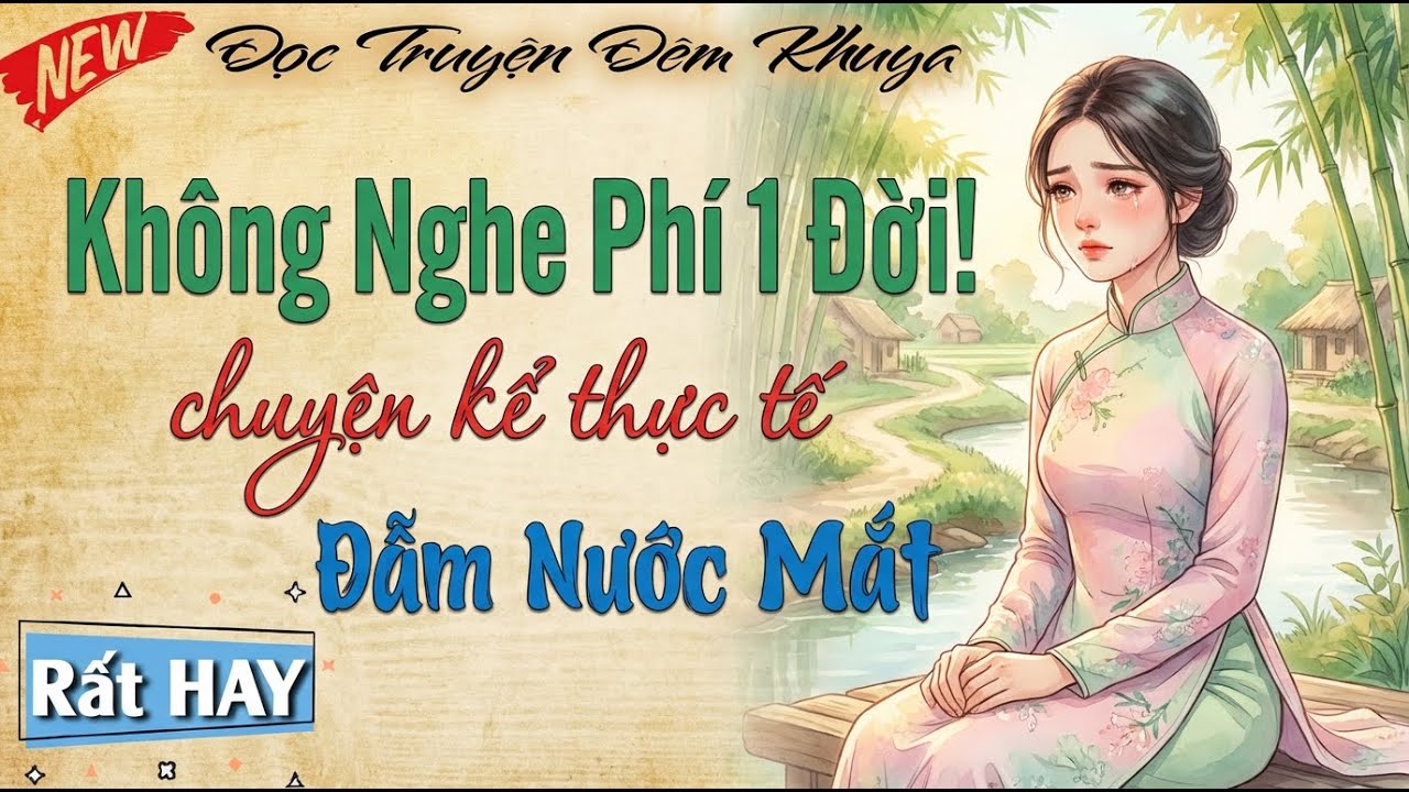 Kể chuyện thực tế đẫm nước mắt - Không Nghe Phí 1 Đời ｜ Nghe kể chuyện đêm khuya hay nhất