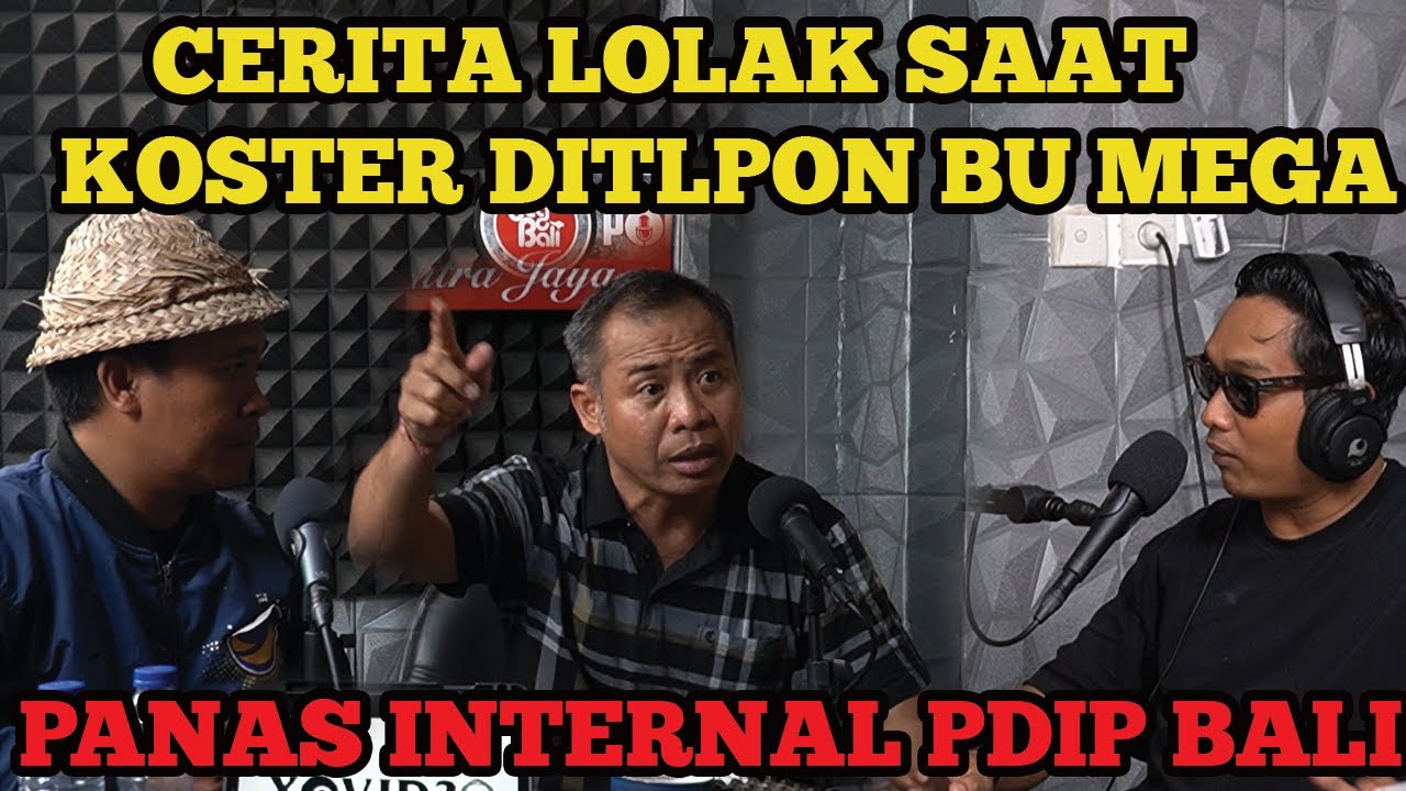 KETIKA MEGAWATI TLPON KOSTER SOAL REKOMENDASI GUBERNUR‼️SITUASI GENTING‼️KEMANAKAH ARAH REKOMENDASI?