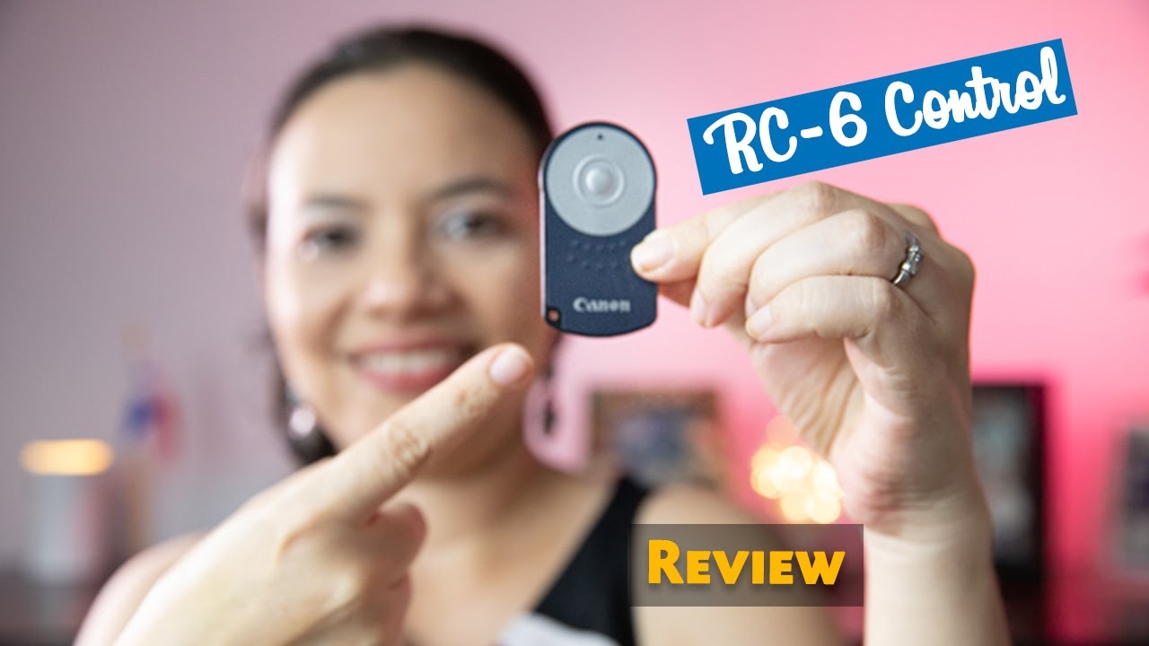 CANON RC-6 - Control remoto [WIRELESS] para CANON 👉 Mi Opinión🙂