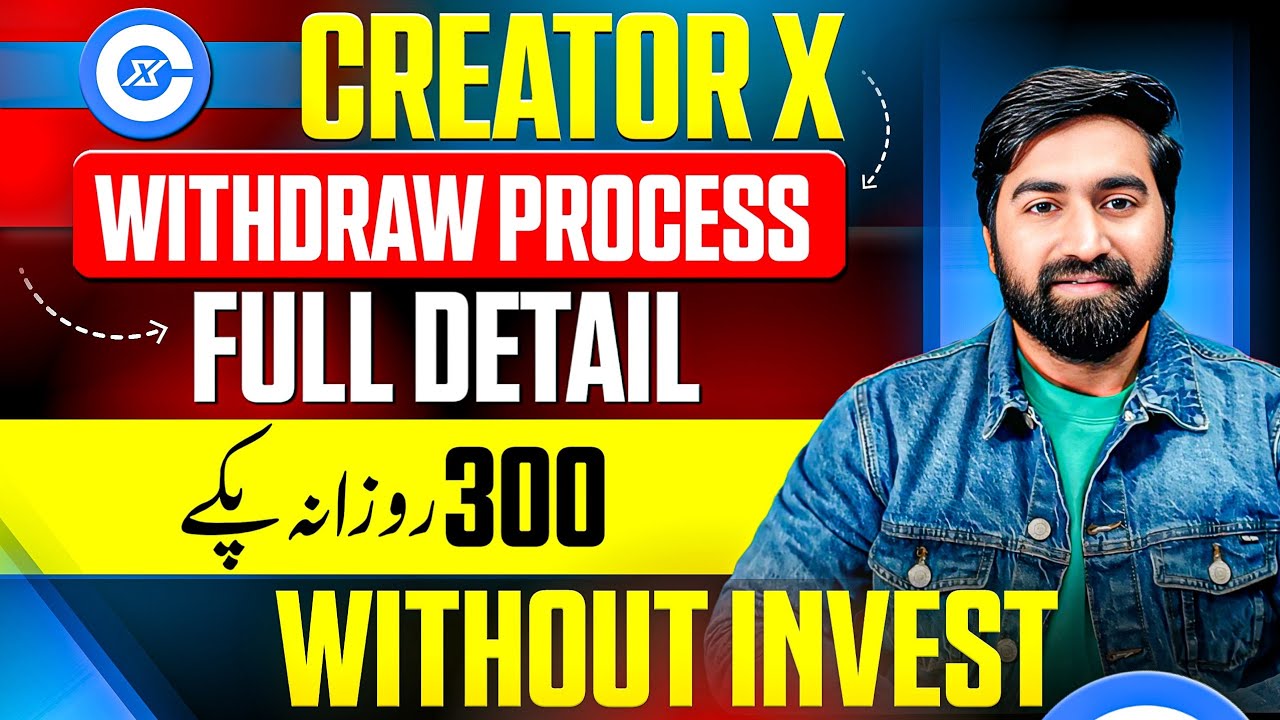 CreatorX Airdrop Full Guide | CreatorX Free Mobile App | CreatorX Live Withdrawal 