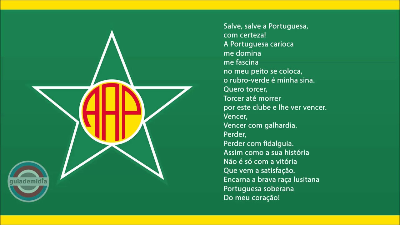 Hino da Portuguesa do Rio ( RJ )