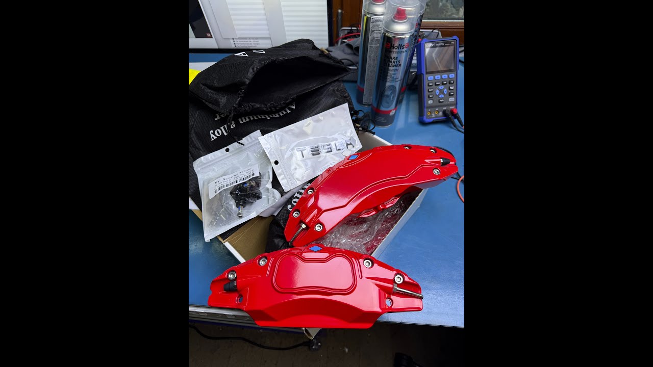 Tesla EV Base Calliper Cover Install