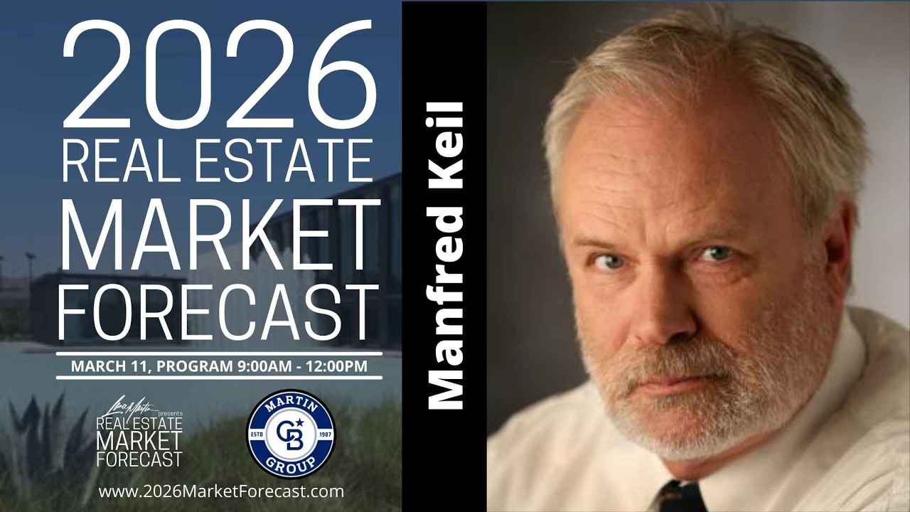 Lance Martin and Manfred Keil in studio Interview for the 2026 Real Estate Market Forecast