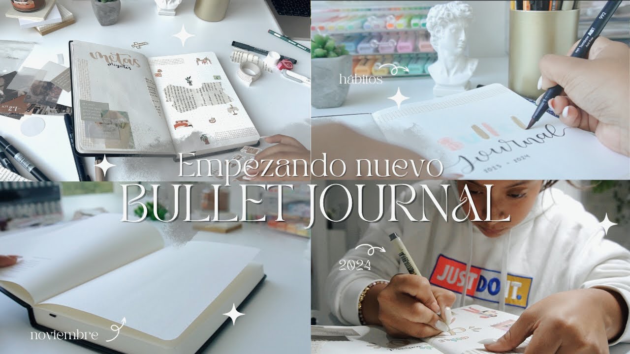 Comienza un nuevo BULLET JOURNAL antes del 2024  // planeación noviembre