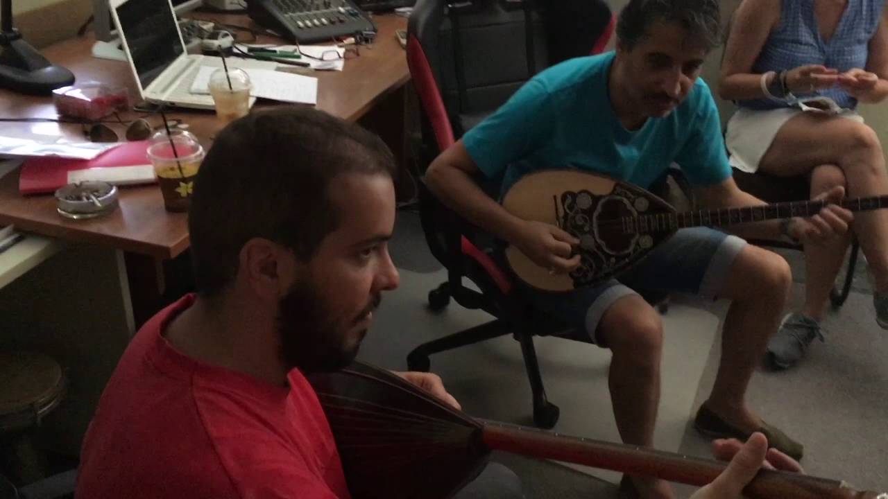 Grigoris Vasilas & Pyrinas band - Tsifteteli me bouzouki (rehearshal)