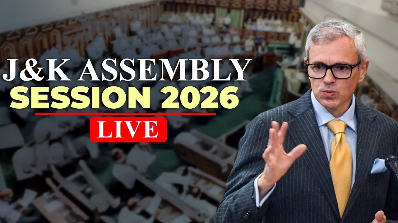 J&K Assembly session LIVE | CM Omar Abdullah | NC | BJP | PDP | Temple Protection bill | Iran War