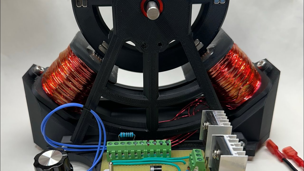Bedini motor twin coils