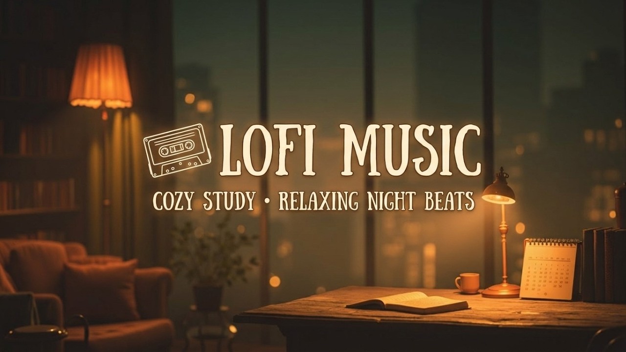 lofi hip hop - уютная ночная учеба и chillhop lofi для концентрации и отдыха