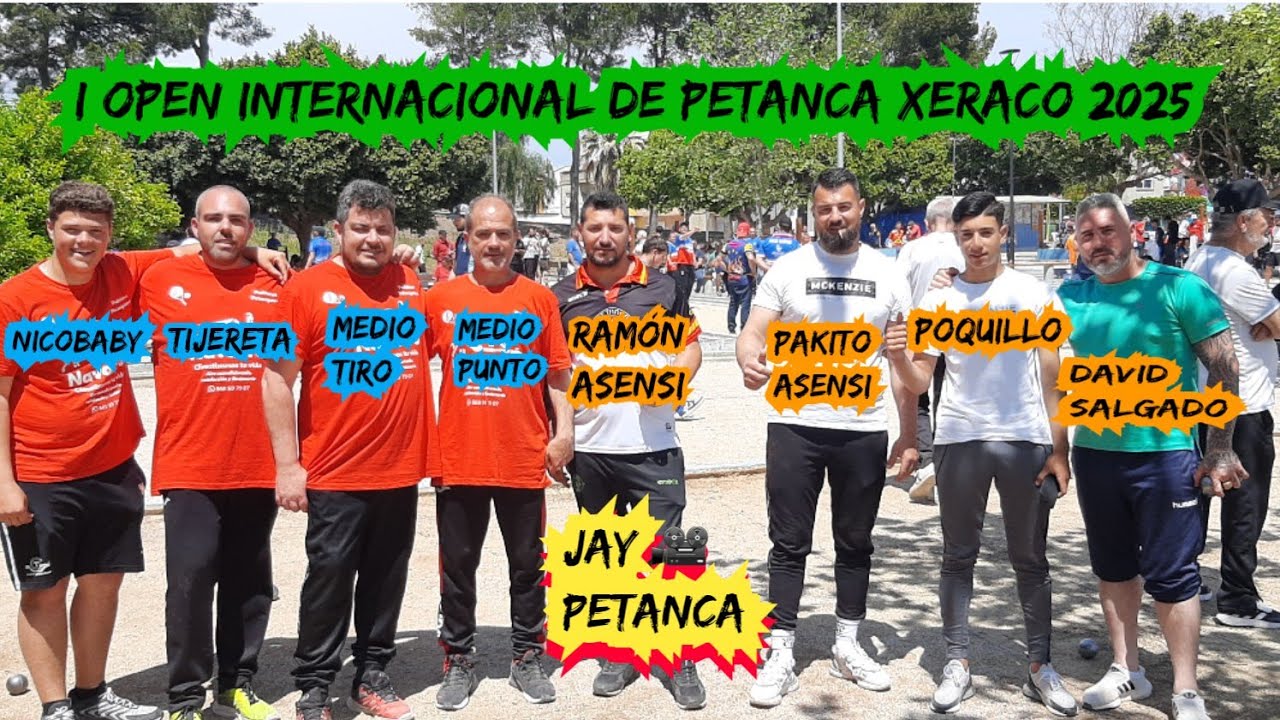 💯X💯 Partida Súper Pata Negra ✌ I Open Internacional de Petanca XERACO 2025  (VALENCIA)