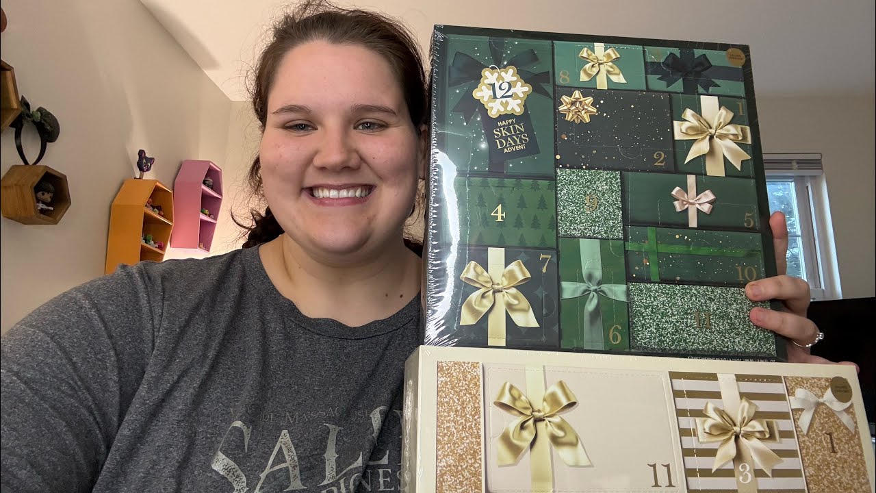 Open some advent calendars with me🎄🎄🎅🤶