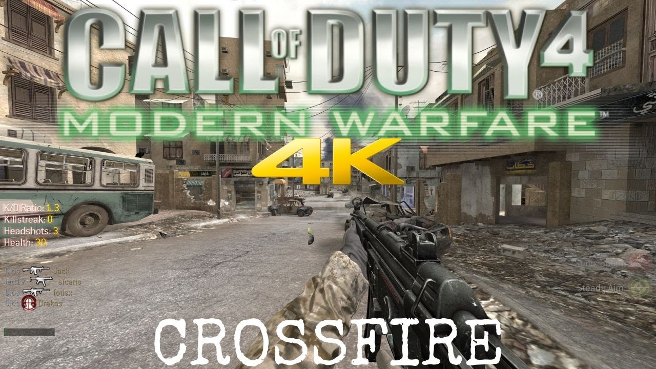 Call of Duty 4 Modern Warfare 2019 4K Multiplayer PC Gameplay